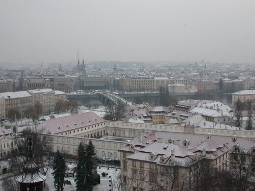 Praga nevada