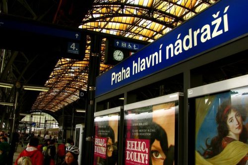 Estación Central de trenes de Praga