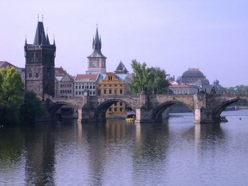 Vista del Puente de Carlos