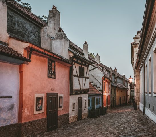 El Callejón del Oro en Praga.